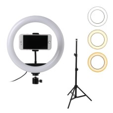 Selfie Ring Light 12″/30cm με τρίποδο 1,6m Selfie Ring Light 12″/30cm με τρίποδο 1,6m
