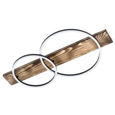 LED-ΠΛΑΦΟΝΙΕΡΑ ΜΑΥΡΟ/ΞΥΛΟ RUSTIKAL 'BOYAL' Eglo 99408 LED-ΠΛΑΦΟΝΙΕΡΑ ΜΑΥΡΟ/ΞΥΛΟ RUSTIKAL 'BOYAL' Eglo 99408