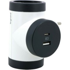 Legrand Αντάπτορας 2 Θέσεων με USB 694522 Legrand Αντάπτορας 2 Θέσεων με USB 694522