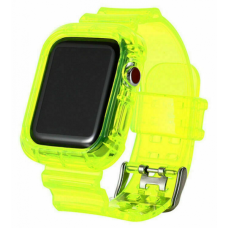 ΛΟΥΡΑΚΙ ΣΙΛΙΚΟΝΗΣ ΜΕ ΚΟΥΜΠΩΜΑ JELLY STRAP APPLE WATCH 44MM - ΔΙΑΦΑΝΟ ΛΑΧΑΝΙ ΛΟΥΡΑΚΙ ΣΙΛΙΚΟΝΗΣ ΜΕ ΚΟΥΜΠΩΜΑ JELLY STRAP APPLE WATCH 44MM - ΔΙΑΦΑΝΟ ΛΑΧΑΝΙ