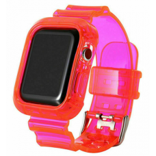 ΛΟΥΡΑΚΙ ΣΙΛΙΚΟΝΗΣ ΜΕ ΚΟΥΜΠΩΜΑ JELLY STRAP APPLE WATCH 42MM - ΔΙΑΦΑΝΟ ΦΟΥΞ ΛΟΥΡΑΚΙ ΣΙΛΙΚΟΝΗΣ ΜΕ ΚΟΥΜΠΩΜΑ JELLY STRAP APPLE WATCH 42MM - ΔΙΑΦΑΝΟ ΦΟΥΞ