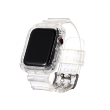 ΛΟΥΡΑΚΙ ΣΙΛΙΚΟΝΗΣ ΜΕ ΚΟΥΜΠΩΜΑ JELLY STRAP APPLE WATCH 42MM - ΔΙΑΦΑΝΟ ΛΟΥΡΑΚΙ ΣΙΛΙΚΟΝΗΣ ΜΕ ΚΟΥΜΠΩΜΑ JELLY STRAP APPLE WATCH 42MM - ΔΙΑΦΑΝΟ