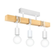 Eglo Townshed Κρεμαστό Φωτιστικό Μοντέρνο Τρίφωτο Λευκό 33166 Eglo Townshed Κρεμαστό Φωτιστικό Μοντέρνο Τρίφωτο Λευκό 33166