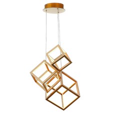 INLIGHT ΦΩΤΙΣΤΙΚΟ ΟΡΟΦΗΣ LED ΑΛΟΥΜΙΝΙΟΥ ''ΚΥΒΟΙ'' ΧΡΥΣΟ 80W 6000Lm/3000K 55X120cm 6145-80G INLIGHT ΦΩΤΙΣΤΙΚΟ ΟΡΟΦΗΣ LED ΑΛΟΥΜΙΝΙΟΥ ''ΚΥΒΟΙ'' ΧΡΥΣΟ 80W 6000Lm/3000K 55X120cm 6145-80G