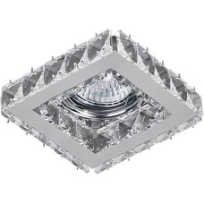 Elmark Κρυστάλλινο Σποτ Χωνευτό GU5.3 MR16 10.5x10.5cm Διάφανο 925773S/CL Elmark Κρυστάλλινο Σποτ Χωνευτό GU5.3 MR16 10.5x10.5cm Διάφανο 925773S/CL