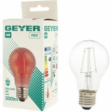 Geyer Λάμπα LED για Ντουί E27 και Σχήμα A60 Κόκκινο 60lm LFA274-R Geyer Λάμπα LED για Ντουί E27 και Σχήμα A60 Κόκκινο 60lm LFA274-R