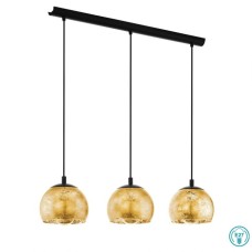 Eglo Albaraccin Κρεμαστό Φωτιστικό Μοντέρνο Τρίφωτο Κίτρινο 98525 Eglo Albaraccin Κρεμαστό Φωτιστικό Μοντέρνο Τρίφωτο Κίτρινο 98525