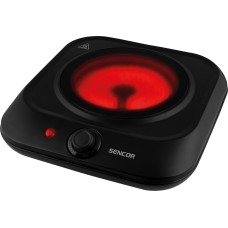 Sencor SCP 1763BK Επιτραπέζια Εστία Κεραμική Μονή Μαύρη