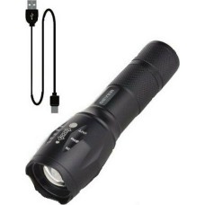 Geyer Φακός Επαναφορτιζόμενος Led 350lm LFK-USB 5W USB + POWER BANK 2000mA Geyer Φακός Επαναφορτιζόμενος Led 350lm LFK-USB 5W USB + POWER BANK 2000mA