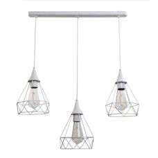 Inlight 4024 Κρεμαστό Φωτιστικό Μοντέρνο Τρίφωτο Ράγα Λευκό Inlight 4024 Κρεμαστό Φωτιστικό Μοντέρνο Τρίφωτο Ράγα Λευκό