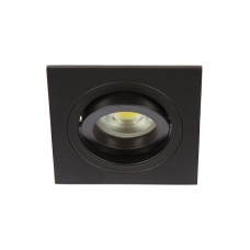 VK Lighting VK/03014G/B Τετράγωνο Μεταλλικό Χωνευτό Σποτ με Ντουί GU10 Κινούμενο σε Μαύρο χρώμα 9.3x9.3cm 64173-059121 VK Lighting VK/03014G/B Τετράγωνο Μεταλλικό Χωνευτό Σποτ με Ντουί GU10 Κινούμενο σε Μαύρο χρώμα 9.3x9.3cm 64173-059121