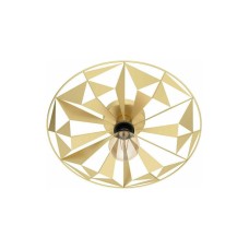 Eglo 43599 Castanuelo Μοντέρνα Μεταλλική Πλαφονιέρα Οροφής με Ντουί E27 σε Χρυσό χρώμα 42.5cm Eglo 43599 Castanuelo Μοντέρνα Μεταλλική Πλαφονιέρα Οροφής με Ντουί E27 σε Χρυσό χρώμα 42.5cm