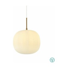 Zambelis Lights Κλασικό Κρεμαστό Φωτιστικό Μονόφωτο Μπάλα με Ντουί E27 σε Χρυσό Χρώμα 20124