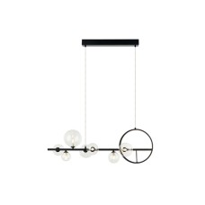 Zambelis Lights Μοντέρνο Κρεμαστό Φωτιστικό Πολύφωτο Ράγα για 7 Λαμπτήρες G9 σε Μαύρο Χρώμα 22063 Zambelis Lights Μοντέρνο Κρεμαστό Φωτιστικό Πολύφωτο Ράγα για 7 Λαμπτήρες G9 σε Μαύρο Χρώμα 22063