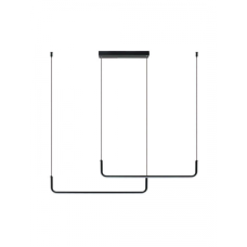 Zambelis Lights Μοντέρνο Κρεμαστό Φωτιστικό Ράγα με Ενσωματωμένο LED σε Μαύρο Χρώμα 22010 Zambelis Lights Μοντέρνο Κρεμαστό Φωτιστικό Ράγα με Ενσωματωμένο LED σε Μαύρο Χρώμα 22010