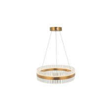 Zambelis Lights Μοντέρνο Κρεμαστό Φωτιστικό με Ενσωματωμένο LED σε Χρυσό Χρώμα 22041 Zambelis Lights Μοντέρνο Κρεμαστό Φωτιστικό με Ενσωματωμένο LED σε Χρυσό Χρώμα 22041