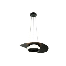 Zambelis Lights Μοντέρνο Κρεμαστό Φωτιστικό με Ενσωματωμένο LED σε Μαύρο Χρώμα 22132