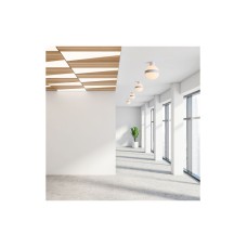 Zambelis Lights Μοντέρνα Γυάλινη Πλαφονιέρα Οροφής με Ενσωματωμένο LED σε Γκρι χρώμα 19cm 20172