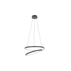 Eglo Ruotale Μοντέρνο Κρεμαστό Φωτιστικό με Ενσωματωμένο LED σε Μαύρο Χρώμα 900472 Eglo Ruotale Μοντέρνο Κρεμαστό Φωτιστικό με Ενσωματωμένο LED σε Μαύρο Χρώμα 900472