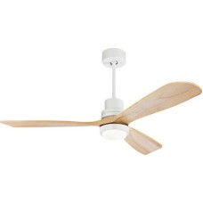 Zambelis Lights 19140 Ανεμιστήρας Οροφής 132cm με Φως και Τηλεχειριστήριο Μπεζ