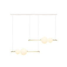 Zambelis Lights Μοντέρνο Κρεμαστό Φωτιστικό Πολύφωτο Ράγα με Ενσωματωμένο LED σε Χρυσό Χρώμα 22235 Zambelis Lights Μοντέρνο Κρεμαστό Φωτιστικό Πολύφωτο Ράγα με Ενσωματωμένο LED σε Χρυσό Χρώμα 22235