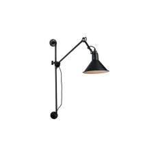 Zambelis Lights Vintage Φωτιστικό Τοίχου με Ντουί E27 σε Μαύρο Χρώμα Πλάτους 20cm 19218