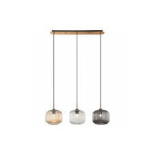 Zambelis Lights Μοντέρνο Κρεμαστό Φωτιστικό Τρίφωτο Ράγα με Ντουί E27 Πολύχρωμο 22074 Zambelis Lights Μοντέρνο Κρεμαστό Φωτιστικό Τρίφωτο Ράγα με Ντουί E27 Πολύχρωμο 22074