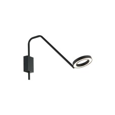 Zambelis Lights Μοντέρνο Φωτιστικό Τοίχου με Ενσωματωμένο LED σε Μαύρο Χρώμα Πλάτους 51cm 22042 Zambelis Lights Μοντέρνο Φωτιστικό Τοίχου με Ενσωματωμένο LED σε Μαύρο Χρώμα Πλάτους 51cm 22042