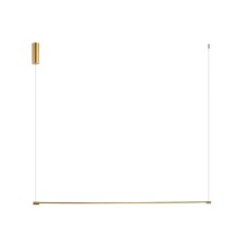 Zambelis Lights Μοντέρνο Κρεμαστό Φωτιστικό με Ενσωματωμένο LED σε Χρυσό Χρώμα 20120