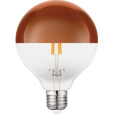 VK Lighting VK/05108/D/E/PCT/W E27 G125 7W Θερμό Λευκό Filament Dimmable VK Lighting VK/05108/D/E/PCT/W E27 G125 7W Θερμό Λευκό Filament Dimmable