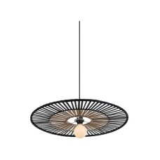 Zambelis Lights Μοντέρνο Κρεμαστό Φωτιστικό Μονόφωτο με Ντουί E27 σε Μαύρο Χρώμα 19104 Zambelis Lights Μοντέρνο Κρεμαστό Φωτιστικό Μονόφωτο με Ντουί E27 σε Μαύρο Χρώμα 19104