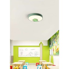 Atman Μονόφωτο Παιδικό Φωτιστικό Πλαφονιέρα 60W σε Πράσινο Χρώμα LEG 808 Atman Μονόφωτο Παιδικό Φωτιστικό Πλαφονιέρα 60W σε Πράσινο Χρώμα LEG 808