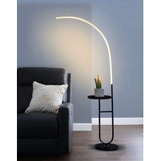 Atman Μοντέρνο LED Φωτιστικό Δαπέδου Υ165xΜ70εκ. με Ρυθμιζόμενο Λευκό Φως σε Μαύρο Χρώμα LEG-FL-9701 Atman Μοντέρνο LED Φωτιστικό Δαπέδου Υ165xΜ70εκ. με Ρυθμιζόμενο Λευκό Φως σε Μαύρο Χρώμα LEG-FL-9701