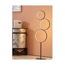 Atman Leggenda Miami Μοντέρνο LED Φωτιστικό Δαπέδου Υ140xΜ36εκ. με Ρυθμιζόμενο Λευκό Φως σε Μαύρο Χρώμα LEG-FL8004