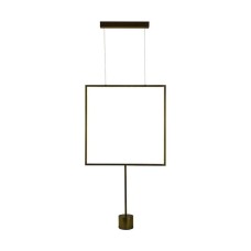 VK Lighting VK/04401/GD/W Μοντέρνο Κρεμαστό Φωτιστικό Ράγα με Ενσωματωμένο LED σε Χρυσό Χρώμα VK Lighting VK/04401/GD/W Μοντέρνο Κρεμαστό Φωτιστικό Ράγα με Ενσωματωμένο LED σε Χρυσό Χρώμα