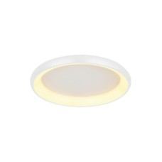 VK Lighting VK/04416CE/W/W/61 Μοντέρνα Μεταλλική Πλαφονιέρα Οροφής με Ενσωματωμένο LED σε Λευκό χρώμα 61.5cm VK Lighting VK/04416CE/W/W/61 Μοντέρνα Μεταλλική Πλαφονιέρα Οροφής με Ενσωματωμένο LED σε Λευκό χρώμα 61.5cm