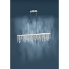 Eglo Antelao Μοντέρνο Κρεμαστό Φωτιστικό Ράγα με Ενσωματωμένο LED σε Ασημί Χρώμα 39284 Eglo Antelao Μοντέρνο Κρεμαστό Φωτιστικό Ράγα με Ενσωματωμένο LED σε Ασημί Χρώμα 39284