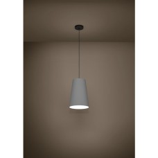 Eglo Petrosa Μοντέρνο Κρεμαστό Φωτιστικό Μονόφωτο Καμπάνα με Ντουί E27 σε Γκρι Χρώμα 390135 Eglo Petrosa Μοντέρνο Κρεμαστό Φωτιστικό Μονόφωτο Καμπάνα με Ντουί E27 σε Γκρι Χρώμα 390135