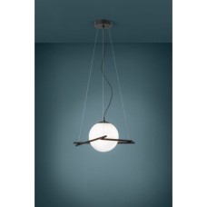 Eglo Salvezinas Μοντέρνο Κρεμαστό Φωτιστικό Μονόφωτο με Ντουί E27 σε Μαύρο Χρώμα 39591 Eglo Salvezinas Μοντέρνο Κρεμαστό Φωτιστικό Μονόφωτο με Ντουί E27 σε Μαύρο Χρώμα 39591