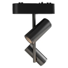 VK/04472/TR/B/DW/2 Φωτιστικό μαγνητικής ράγας 40V, LED, 2x9W, 2700K-6000K, CRI>90, 1218lm, 24°, CRI>90, IP20, μαύρο VK/04472/TR/B/DW/2 Φωτιστικό μαγνητικής ράγας 40V, LED, 2x9W, 2700K-6000K, CRI>90, 1218lm, 24°, CRI>90, IP20, μαύρο