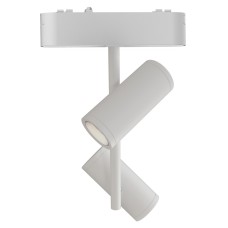 VK/04472/TR/W/DW/2 Φωτιστικό μαγνητικής ράγας 40V, LED, 2x9W, 2700K-6000K, CRI>90, 1218lm, 24°, CRI>90, IP20, λευκό VK/04472/TR/W/DW/2 Φωτιστικό μαγνητικής ράγας 40V, LED, 2x9W, 2700K-6000K, CRI>90, 1218lm, 24°, CRI>90, IP20, λευκό