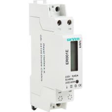 Geyer Μετρητής Παλμών Ηλεκτρολογικού Πίνακα Ψηφιακός Μονοφασικός 32A ER001E Geyer Μετρητής Παλμών Ηλεκτρολογικού Πίνακα Ψηφιακός Μονοφασικός 32A ER001E