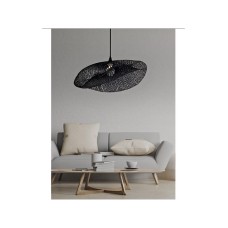 Zambelis Lights Μοντέρνο Κρεμαστό Φωτιστικό Μονόφωτο Πλέγμα με Ντουί E27 σε Μαύρο Χρώμα 19108 Zambelis Lights Μοντέρνο Κρεμαστό Φωτιστικό Μονόφωτο Πλέγμα με Ντουί E27 σε Μαύρο Χρώμα 19108