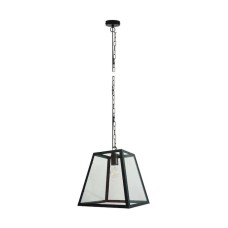 VK Lighting VK/03154/PE/B Μοντέρνο Κρεμαστό Φωτιστικό Μονόφωτο με Ντουί E27 σε Μαύρο Χρώμα VK Lighting VK/03154/PE/B Μοντέρνο Κρεμαστό Φωτιστικό Μονόφωτο με Ντουί E27 σε Μαύρο Χρώμα