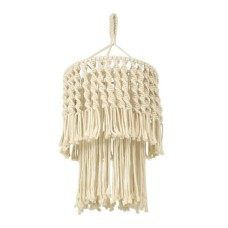 GloboStar Vintage Κρεμαστό Φωτιστικό Μονόφωτο με Ντουί E27 σε Μπεζ Χρώμα 36204 GloboStar Vintage Κρεμαστό Φωτιστικό Μονόφωτο με Ντουί E27 σε Μπεζ Χρώμα 36204