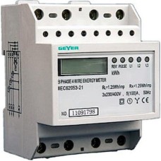 Geyer Μετρητής Παλμών Ηλεκτρολογικού Πίνακα Τριφασικός Ψηφιακός 100A ER815 26176694 Geyer Μετρητής Παλμών Ηλεκτρολογικού Πίνακα Τριφασικός Ψηφιακός 100A ER815 26176694