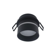 Geyer Στρογγυλό Μεταλλικό Χωνευτό Σποτ με Ντουί GU10 σε Μαύρο χρώμα 7.5x7.5cm SPR75UB Geyer Στρογγυλό Μεταλλικό Χωνευτό Σποτ με Ντουί GU10 σε Μαύρο χρώμα 7.5x7.5cm SPR75UB