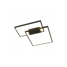 Inlight Μοντέρνα Μεταλλική Πλαφονιέρα Οροφής με Ενσωματωμένο LED σε Μαύρο χρώμα 45cm 6065-BL Inlight Μοντέρνα Μεταλλική Πλαφονιέρα Οροφής με Ενσωματωμένο LED σε Μαύρο χρώμα 45cm 6065-BL