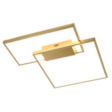 Inlight Μοντέρνα Μεταλλική Πλαφονιέρα Οροφής με Ενσωματωμένο LED σε Χρυσό χρώμα 45cm 6066-GL Inlight Μοντέρνα Μεταλλική Πλαφονιέρα Οροφής με Ενσωματωμένο LED σε Χρυσό χρώμα 45cm 6066-GL