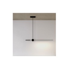 VK Lighting Vk/04491/pe/b/w Κρεμαστό Φωτιστικό LED Μαύρο VK Lighting Vk/04491/pe/b/w Κρεμαστό Φωτιστικό LED Μαύρο